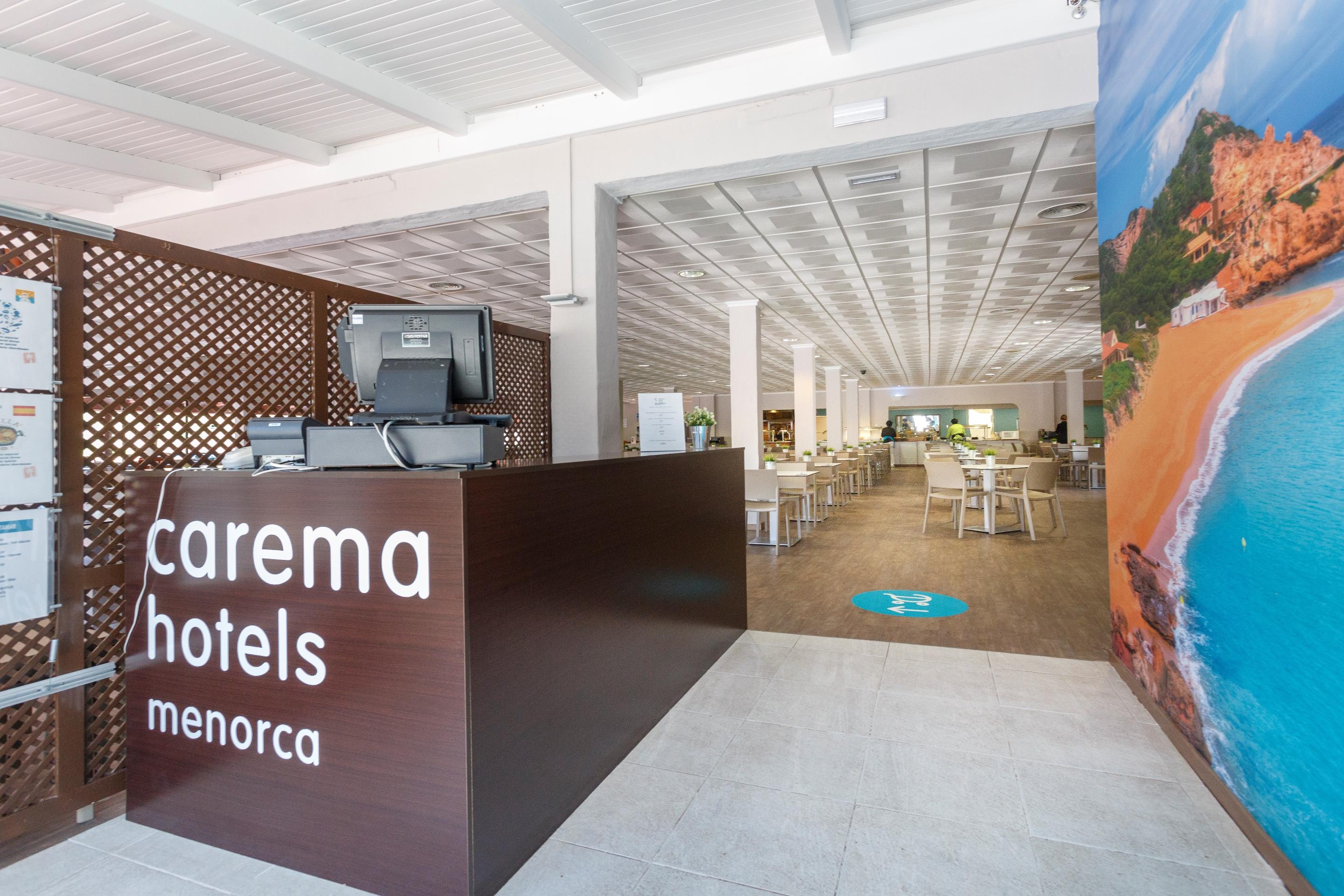 Fergus Club Carema Splash Playas De Fornells Restoran foto